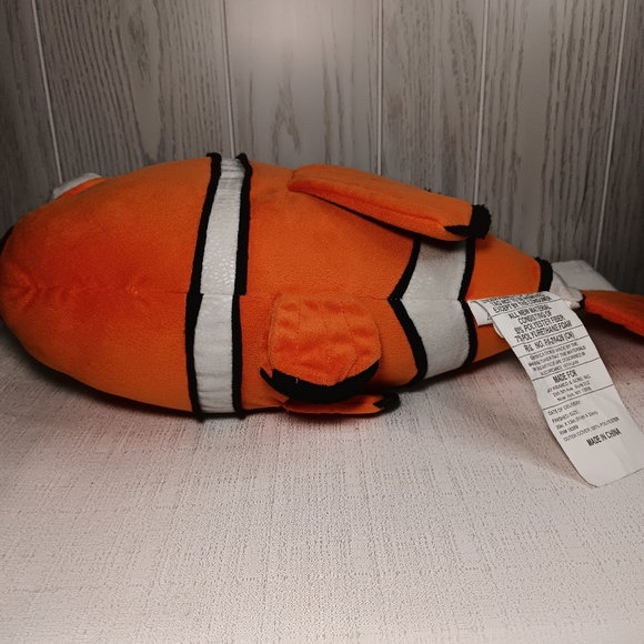 Disney Pixar Finding Dory Nemo Plush Clown fish stuffed animal pillow lovey - Picture 7 of 10